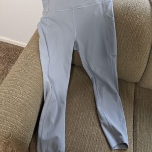 Baby blue Lululemon leggings